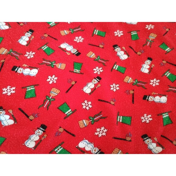 Vintage The Eagles Eye Women's 2X Christmas Turtleneck Snowman Red - Picture 4 of 5